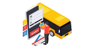 Expert Bus Booking Platform Development Services | Associative