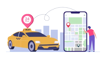 Top Taxi Booking App Development Services | Associative Pune